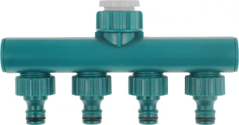 Распределитель Raco 4250-55258C Д.вх.1/2" Д.вых.3/4" зеленый/белый - купить недорого с доставкой в интернет-магазине