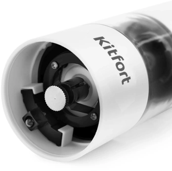 Перечница электрическая Kitfort КТ-2027 черный/белый - купить недорого с доставкой в интернет-магазине