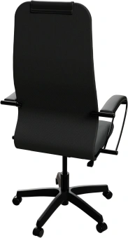 Кресло Метта SU-B-10 черный сиденье черный сетка с подголов. крестов. металл хром - купить недорого с доставкой в интернет-магазине