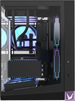 Корпус Formula Crystal Z4M черный без БП mATX 2x120mm 1xUSB2.0 1xUSB3.0 audio bott PSU - купить недорого с доставкой в интернет-магазине