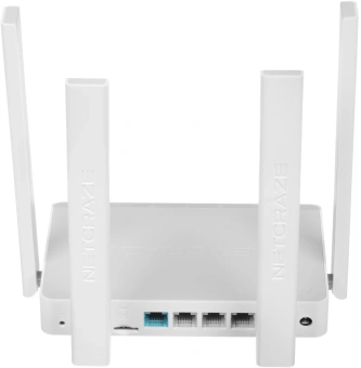Роутер беспроводной Keenetic Netcraze Explorer 4G (NC-4910) AC1200 10/100BASE-TX/4G cat. 4 белый - купить недорого с доставкой в интернет-магазине