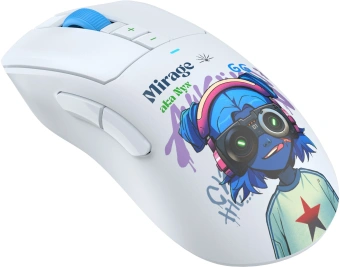 Мышь A4Tech Bloody R73 Pro белый/рисунок оптическая 26000dpi беспров. USB-C 7but (R73 PRO NYX MIRAGE) - купить недорого с доставкой в интернет-магазине