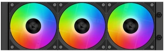 Система водяного охлаждения ID-Cooling Dashflow 360 XT Pro ARGB Soc-AM5/AM4/1200/1700/1851 черный 4-pin 16-34dB Al+Cu 350W Ret - купить недорого с доставкой в интернет-магазине