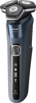 Бритва роторная Philips S5885/10 реж.эл.:3 питан.:аккум. темно-синий - цена, купить или заказать с доставкой в интернет-магазине Бритва роторная Philips S5885/10 реж.эл.:3 питан.:аккум. темно-синий - купить недорого с доставкой в интернет-магазине