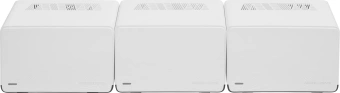 Бесшовный Mesh роутер Mercusys Halo H27BE (HALO H27BE(3-PACK)) BE3600 10/100/1000BASE-TX белый (упак.:3шт) - купить недорого с доставкой в интернет-магазине