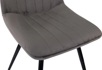 Стул для дома Бюрократ CH-K6_4 комплект 4шт Holland 18 металл черный на ножках (CH-K6_1/HL18_4) - купить недорого с доставкой в интернет-магазине