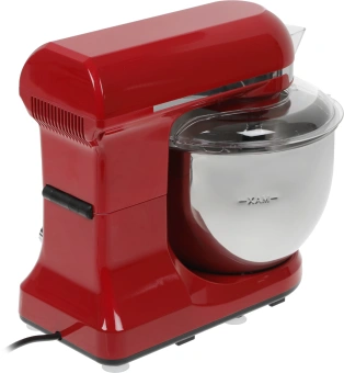 Миксер планетарный Kitfort КТ-1324-1 1000Вт красный - купить недорого с доставкой в интернет-магазине