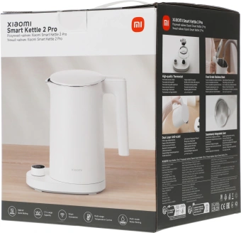 Чайник электрический Xiaomi 2 Pro EU 1.7л. 1800Вт белый корпус: пластик (BHR9107EU) - купить недорого с доставкой в интернет-магазине