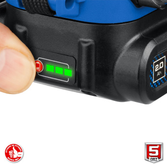 Дрель-шуруповерт Зубр DL-201-22 аккум. патрон:быстрозажимной (кейс в комплекте) - купить недорого с доставкой в интернет-магазине