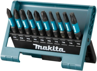 Набор бит Makita Impact Black (E-12011) по каф/керамогр/стек (10пред.) для шуруповертов - купить недорого с доставкой в интернет-магазине