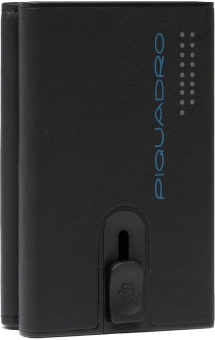 Чехол для кредитных карт Piquadro Urban PP5585UB00R/NGR черный/серый натур.кожа - купить недорого с доставкой в интернет-магазине