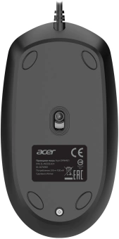 Мышь Acer OMW401 черный оптическая 2000dpi silent USB 4but (ZL.MCEEE.031) - купить недорого с доставкой в интернет-магазине