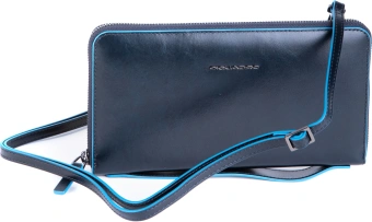 Клатч мужской Piquadro Blue Square AC6732B2R/BLU2 синий натур.кожа - купить недорого с доставкой в интернет-магазине