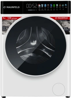 Стиральная машина Maunfeld MFWM129WH05 класс: A+++ загр.фронтальная макс.:9кг белый инвертер - купить недорого с доставкой в интернет-магазине
