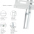 Кронштейн для телевизора Kromax IDEAL-3 белый 22"-65" макс.50кг настенный фиксированный - купить недорого с доставкой в интернет-магазине