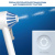 Набор электрических зубных щеток Oral-B Vitality 100 + Aquacare 4 Oxyjet черный/белый - купить недорого с доставкой в интернет-магазине