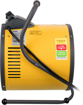 Тепловая пушка электрическая Ballu BHP-P-6 желтый/черный - купить недорого с доставкой в интернет-магазине