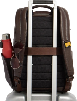 Рюкзак мужской Piquadro Russel CA6767W137/TM темно-коричневый натур.кожа - купить недорого с доставкой в интернет-магазине
