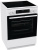 Плита Электрическая Gorenje GEC6C40WD белый стеклокерамика (без крышки) - купить недорого с доставкой в интернет-магазине