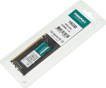 Память DDR4 16GB 2666MHz Kingmax KM-LD4-2666-16GS RTL PC4-21300 CL19 DIMM 288-pin 1.2В Ret - купить недорого с доставкой в интернет-магазине