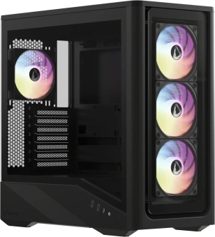 Корпус Formula Air Power G9 Duo PA черный без БП ATX 12x120mm 3x140mm 2xUSB3.0 audio bott PSU - купить недорого с доставкой в интернет-магазине