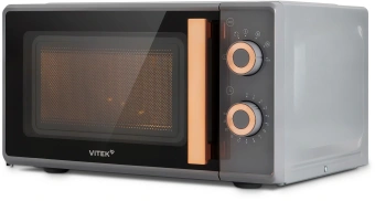 Микроволновая Печь Vitek VT-MW1920 20л. 700Вт серый/золотистый - купить недорого с доставкой в интернет-магазине