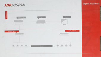 Коммутатор Hikvision DS-3E0526P-E 25x1Гбит/с 1SFP 24PoE+ 270W неуправляемый - купить недорого с доставкой в интернет-магазине