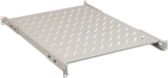 Полка стационарная ITK FS35-400PI-R 1U нагр.:100кг. 19" 400мм серый - купить недорого с доставкой в интернет-магазине