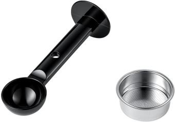 Кофемашина Kitfort КТ-7105-1 1450Вт черный/фиолетовый - цена, купить или заказать с доставкой в интернет-магазине Кофемашина Kitfort КТ-7105-1 1450Вт черный/фиолетовый - купить недорого с доставкой в интернет-магазине