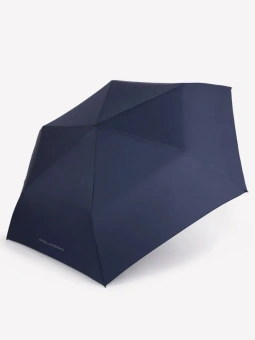 Зонт Piquadro OM5288OM6/BLU складной автоматический темно-синий - купить недорого с доставкой в интернет-магазине