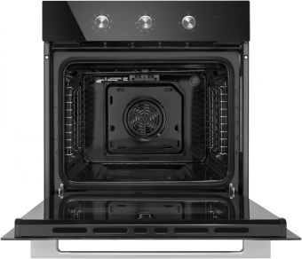 Духовой шкаф Электрический Maunfeld MEOC708PB черный - купить недорого с доставкой в интернет-магазине