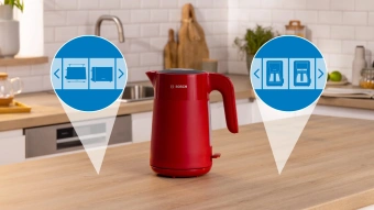 Чайник электрический Bosch TWK2M164 1.7л. 2400Вт красный корпус: пластик - купить недорого с доставкой в интернет-магазине
