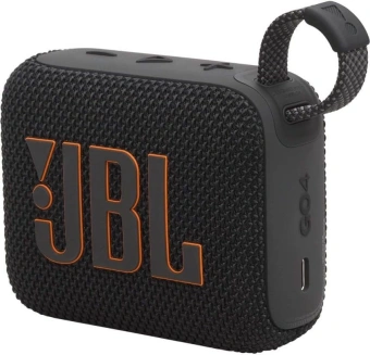 Колонка порт. JBL GO 4 черный 4.2W 1.0 BT 850mAh (JBLGO4BLK) - купить недорого с доставкой в интернет-магазине