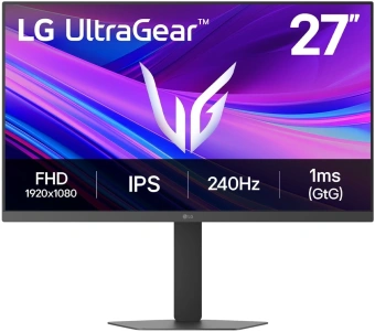 Монитор LG 27" UltraGear 27G440A-B черный IPS LED 1ms 16:9 HDMI матовая HAS Piv 1000:1 400cd 178гр/178гр 1920x1080 240Hz DP FHD - купить недорого с доставкой в интернет-магазине