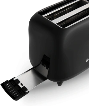 Тостер Vitek Illusion VT-1573 700Вт черный - купить недорого с доставкой в интернет-магазине