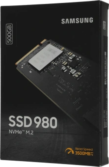 Накопитель SSD Samsung PCIe 3.0 x4 500GB MZ-V8V500BW 980 M.2 2280 - купить недорого с доставкой в интернет-магазине