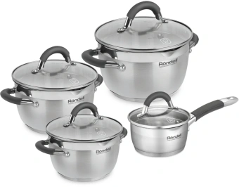 Набор посуды Rondell Flamme RDS-040 8 предметов - купить недорого с доставкой в интернет-магазине