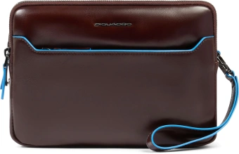 Клатч Piquadro Blue Square AC6902B2R/MO красное дерево натур.кожа - купить недорого с доставкой в интернет-магазине