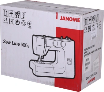 Швейная машина Janome Sew Line 500s белый - купить недорого с доставкой в интернет-магазине