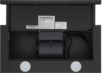 Вытяжка встраиваемая Maunfeld VS Fast 60 черный управление: кулисные переключатели (1 мотор) - купить недорого с доставкой в интернет-магазине