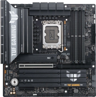 Материнская плата Asus TUF GAMING B860M-PLUS Soc-1851 Intel B860 4xDDR5 mATX AC`97 8ch(7.1) 2.5Gg RAID+HDMI+DP - купить недорого с доставкой в интернет-магазине