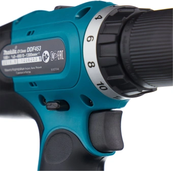 Дрель-шуруповерт Makita DDF453SYE аккум. патрон:быстрозажимной (кейс в комплекте) - купить недорого с доставкой в интернет-магазине