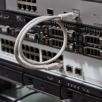 Патч-корд Rexant 18-1001 UTP RJ-45 вил.-вилка RJ-45 кат.5E 0.5м серый ПВХ - купить недорого с доставкой в интернет-магазине