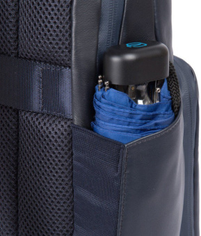 Рюкзак унисекс Piquadro Urban CA3214UB00/BLU синий кожа - купить недорого с доставкой в интернет-магазине