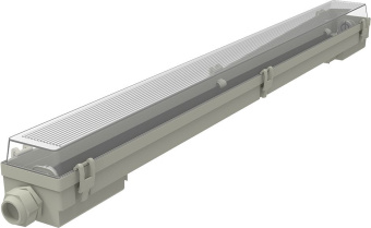 Светильник Gauss Lite СПП-Т8-G13 36Вт серый прямоугольный (909437160) - купить недорого с доставкой в интернет-магазине