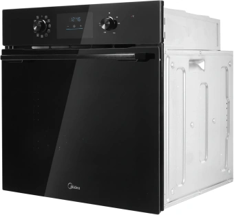 Духовой шкаф Электрический Midea MO611103YGB черный - купить недорого с доставкой в интернет-магазине