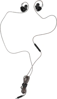 Гарнитура внутриканальные Fiio JD1 1.2м черный проводные крепление за ухом (80003799) - купить недорого с доставкой в интернет-магазине