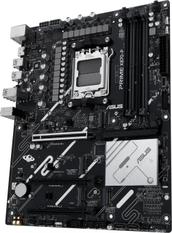 Материнская плата Asus PRIME X870-P SocketAM5 AMD X870 4xDDR5 ATX AC`97 8ch(7.1) 2.5Gg RAID+HDMI - купить недорого с доставкой в интернет-магазине