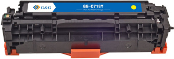 Картридж лазерный G&G GG-C718Y желтый (2900стр.) для Canon MF8330i/MF8330/MF8350/LBP7200 - купить недорого с доставкой в интернет-магазине