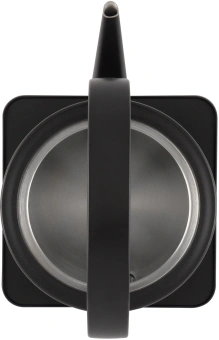 Чайник электрический Hyundai HYK-S2507 0.6л. 1000Вт черный корпус: металл - купить недорого с доставкой в интернет-магазине